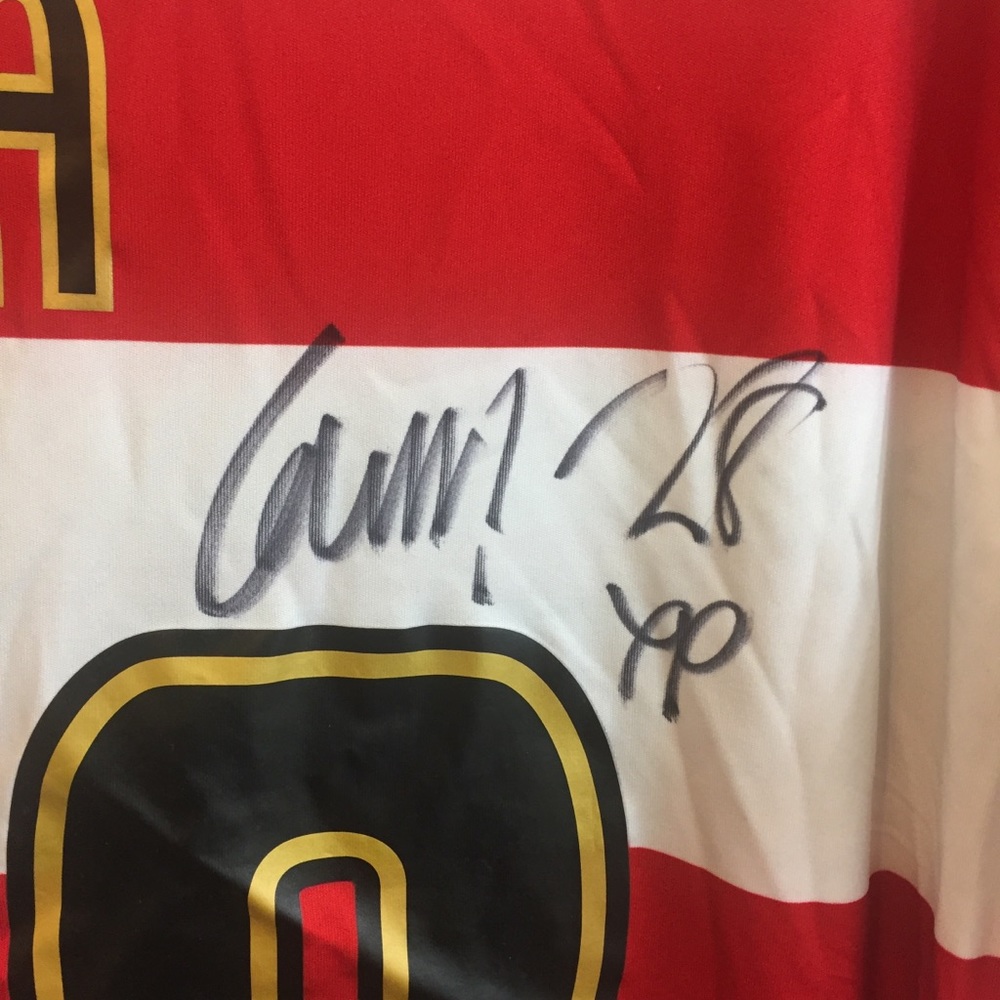 LOUIS TOMLINSON Autographed Doncaster Rovers Jerse